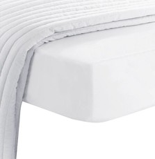 Pure Cotton Fitted Sheet 400 Thread Count By Pizuna