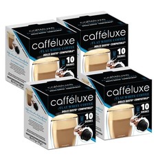 Nescaffe Dolce Gusto Capsules - Caffeluxe 40 Compatible Flat White Coffee Value Pack