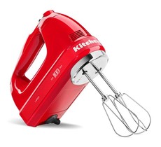 KA 7 Speed Hand Mixer Passion Red