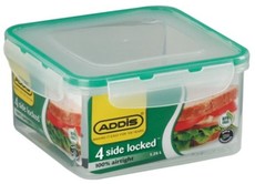 Addis - Square 4 Sided Clip Lock Saver - 1.2 Litre