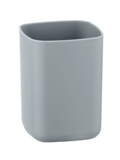 WENKO - Toothbrush Tumbler - Barcelona Range - Grey - Unbreakable