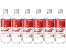 Buchulife Sparkling Herbal Water Cranberry - 6 Pack