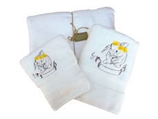 Camp Cover Home Rabbit Towel Pack (Set of 3)
