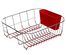 Avanti - Small Slimline Dish Rack - Red