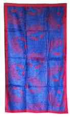 Jacquards 950gms 90x180cms Crab Beach Towel