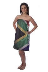 Microfibre Wrap Towel: Beach Spa Shower Sand Free Protea SA