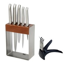 Furi Pro - Knife Block Set Including Sharpener - Set of 7