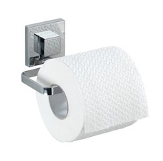 WENKO - Vacuum-Loc® Toilet Paper Holder Quadro Range - S/Steel - No Drilling