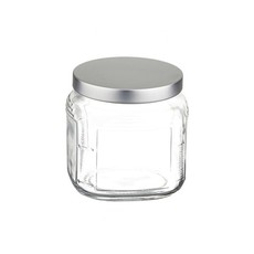 Anchor Hocking - Cracker Glass Storage Canister Jar with Lid - 473ml