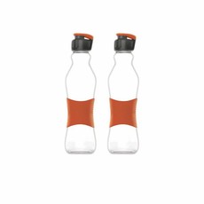 Consol - 500ml Grip n Go Bottle Sports lid Orange - 2pk