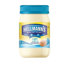 Hellmann's Light Reduced Oil Mayonnaise 428gr (Pack of 12)