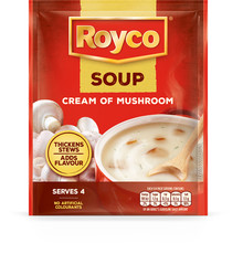 Royco Reg Soup Cream of Mushroom 24x50g