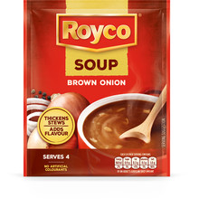 Royco Reg Soup Brown Onion 24x45g