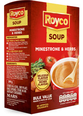 Royco Soup Minestrone & Herb 12x200g