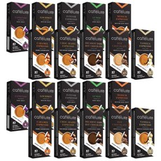 Caffeluxe Signature Range Variety Bulk NO DECAF - 200 Capsules