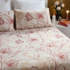 Lush Living - Duvet Cover Set - Hibiscus Bloom - Queen