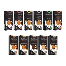 Caffeluxe Signature Range Bulk 100 Capsules - 10 Free Dark Hot Chocolate