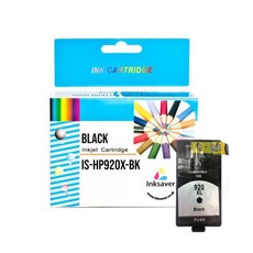 Inksaver Compatible HP 920XL CD975AE High Yield Black Ink Cartridge