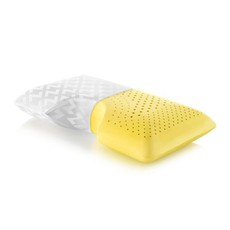 Malouf Z Chamomile Scented Shoulder Cutout Zoned Dough Pillow