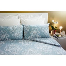 Lush Living - Duvet Cover Set - Cerulean Blue - King - Special Ed