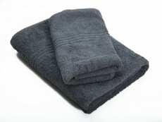 Dreyer Snag free 550gsm Grey Bath Sheet Set - Set of 2