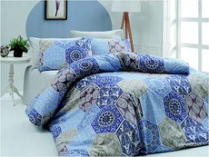 Cottonbox 100% Cotton Duvet Cover Set - 6862-01 - King