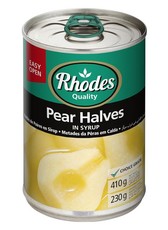 Rhodes - Pear Halves in Syrup 12x410g