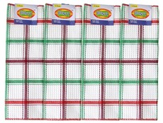 Dish Swab - Waffle Heavy 45gms 35x35cms - 12 Piece Pack
