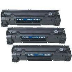 Compatible Laser Toners HP #78A / CE278A Value Pack Combo Deal x 3