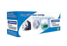 HP CB542 # 125A/125A/125/542A Compatible Yellow Toner