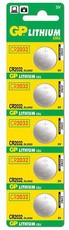 GP CR2032 Lithium Coin Batteries - 3V