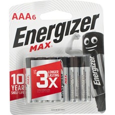 Energizer Max AAA - 6 Pack