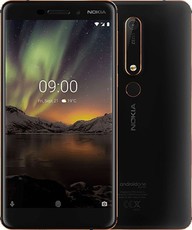 Nokia 6.1 32GB Single Sim - Black with Copper Accents