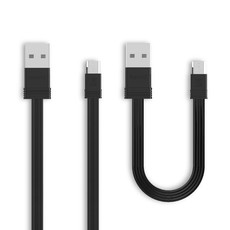 Remax 1M+0.16M 2Pack Micro Usb Cbl Black (Rc-062M)