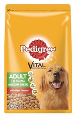 Pedigree - Adult Medium Breed Beef Dry Dog Food - 1.75kg