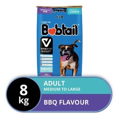 Bobtail - Dry Dog Food - Medium To Large - BBQ Grill Flavor - 8kg