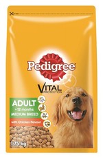 Pedigree - Medium Breed Chicken & Rice Dry Dog Food - 1.75kg