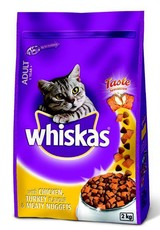 Whiskas - Meaty Nuggets Chicken & Turkey Dry Cat Food - 2kg
