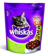 Whiskas - Meaty Nuggets Gourmet Meat Platter Dry Cat Food - 1kg