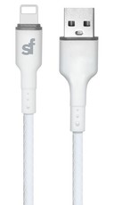 Superfly 2.4A Lightning 2m Cable - White