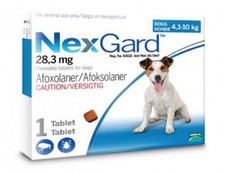 NexGard Chewables Tick & Flea Control for Medium Dogs - 1 Tablet