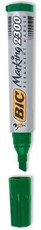 BIC 2300 Permanent Marker Chisel Point - Green (Box of 12)