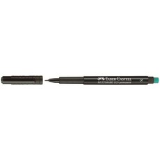 Faber-Castell Multimark Permanent Soft - Black (Box of 10)