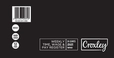 Croxley Time, Wage And Pay Register - JD601