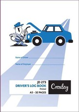 Croxley JD273 32 Page Driver's Log Book (Pack of 20)
