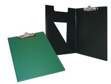 Bantex A4 PVC Folding Clipboard - Green