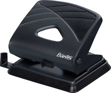 Bantex Office 2 Hole Metal Perforator - Black