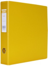 Bantex PVC Lever Arch File A4 40mm - Yellow