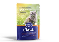 Montego Classic - Atlantic Salmon in Jelly Pouch Cat Food - 36 x 85g