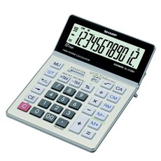 Sharp EL-2128V Business Calculator